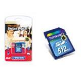 Alt View Standard 20. Transcend - 512 MB Secure Digital (SD) Card - 1 Card/1 Pack.