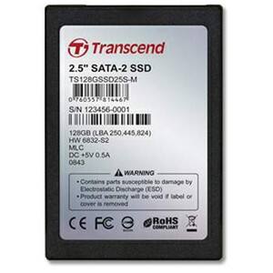 Alt View Standard 20. Transcend - 128 GB 2.5" Internal Solid State Drive.