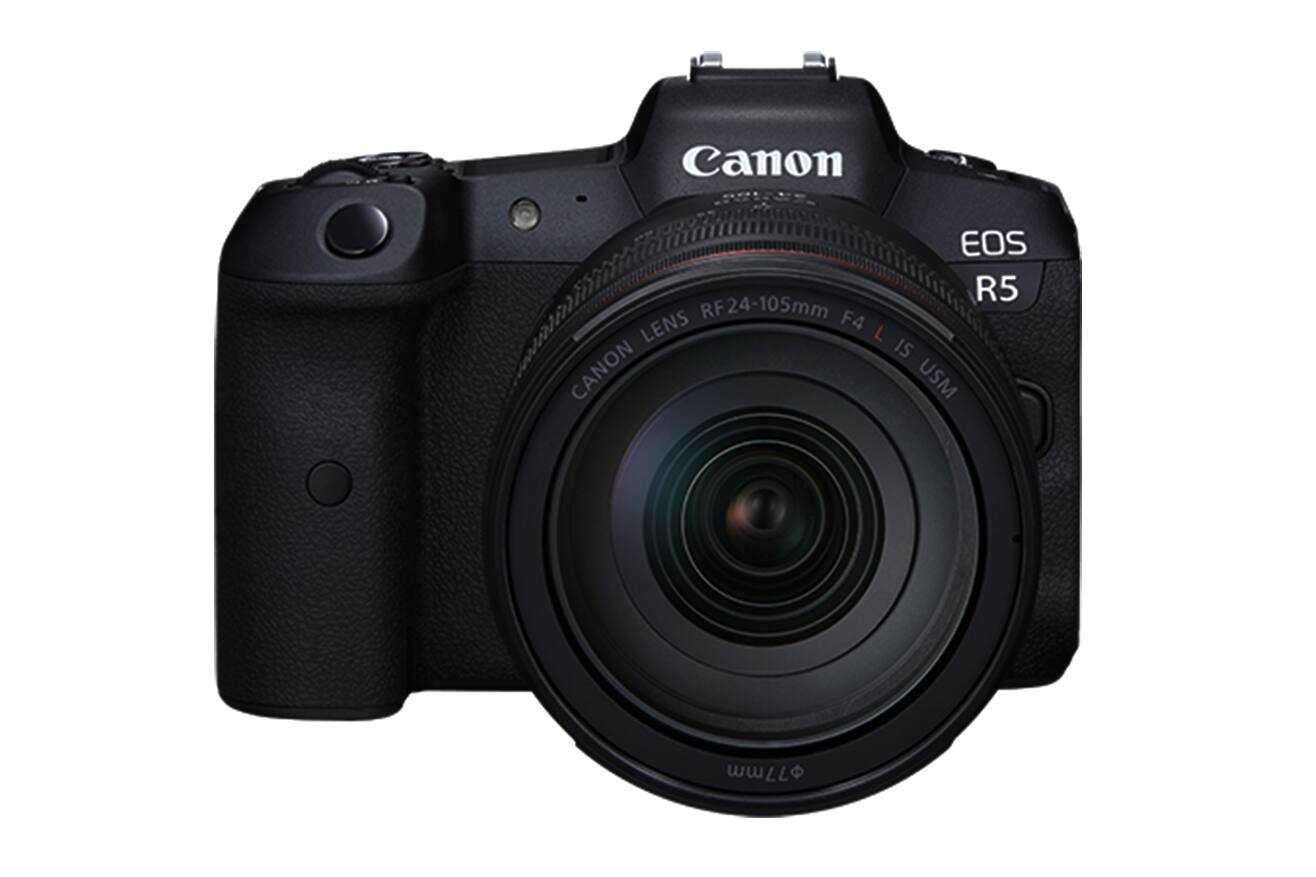 Canon EOS R5 RF24-105mm LENS F4 L IS CANON USM $77mm