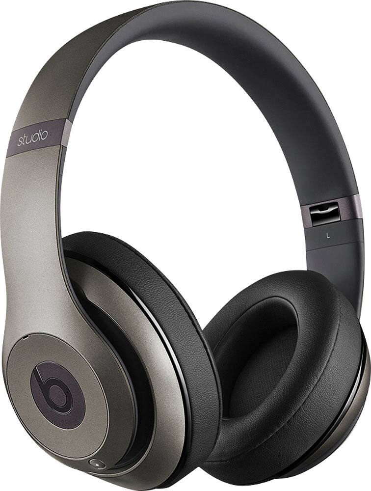 Beats Studio2 Wireless Over-Ear Headphones Titanium - Best Buy