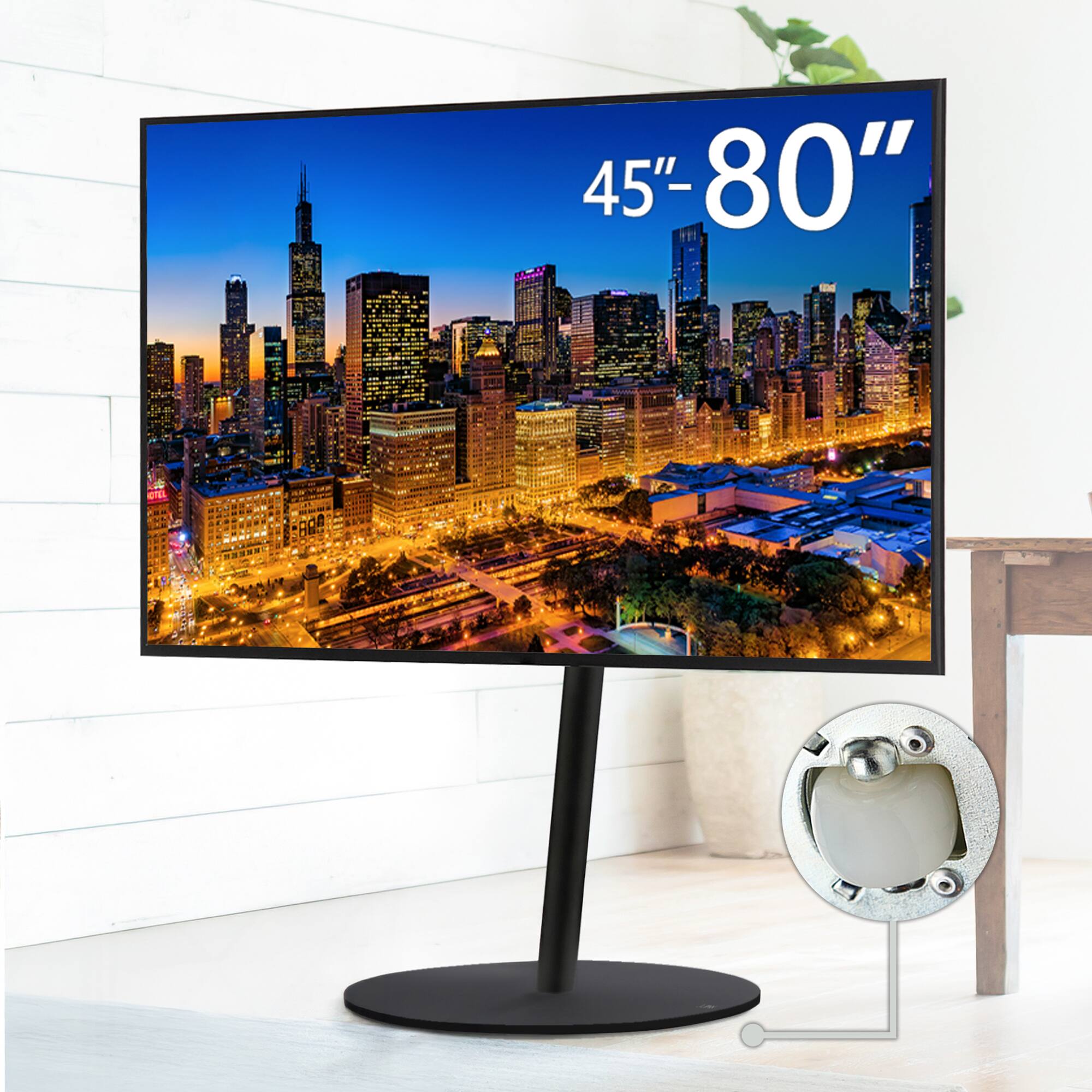 WALL SevenStand A2 Large Type – Rolling TV Stand for 45–80 Inch