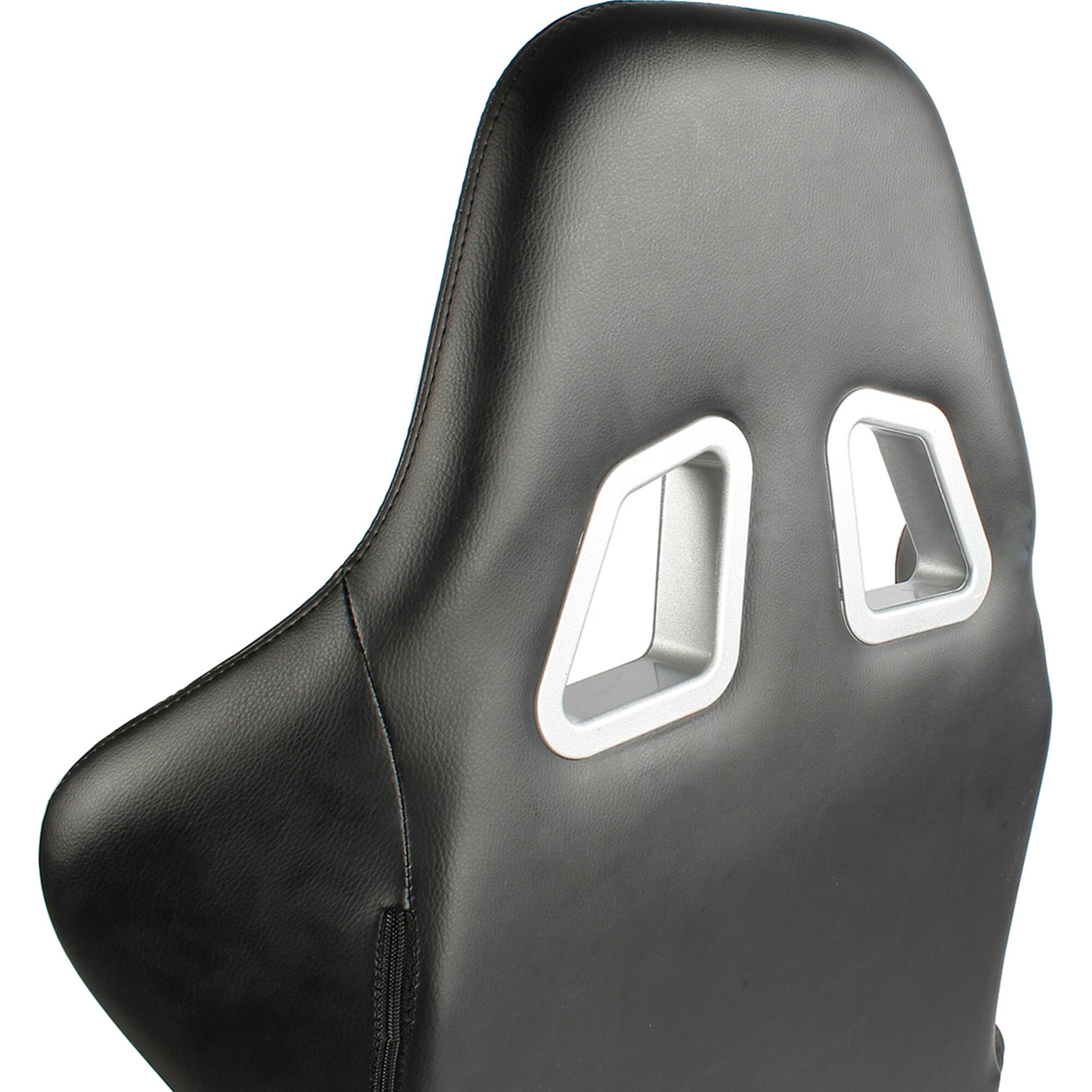 Alt View 8. Techni Sport - Techni Sport Black GG Gaming Chair - Black.