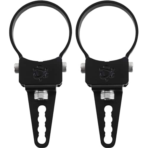 Best Buy Heise 2 Inch Roll Bar Mount Kit (2Pack) Black HERBM2