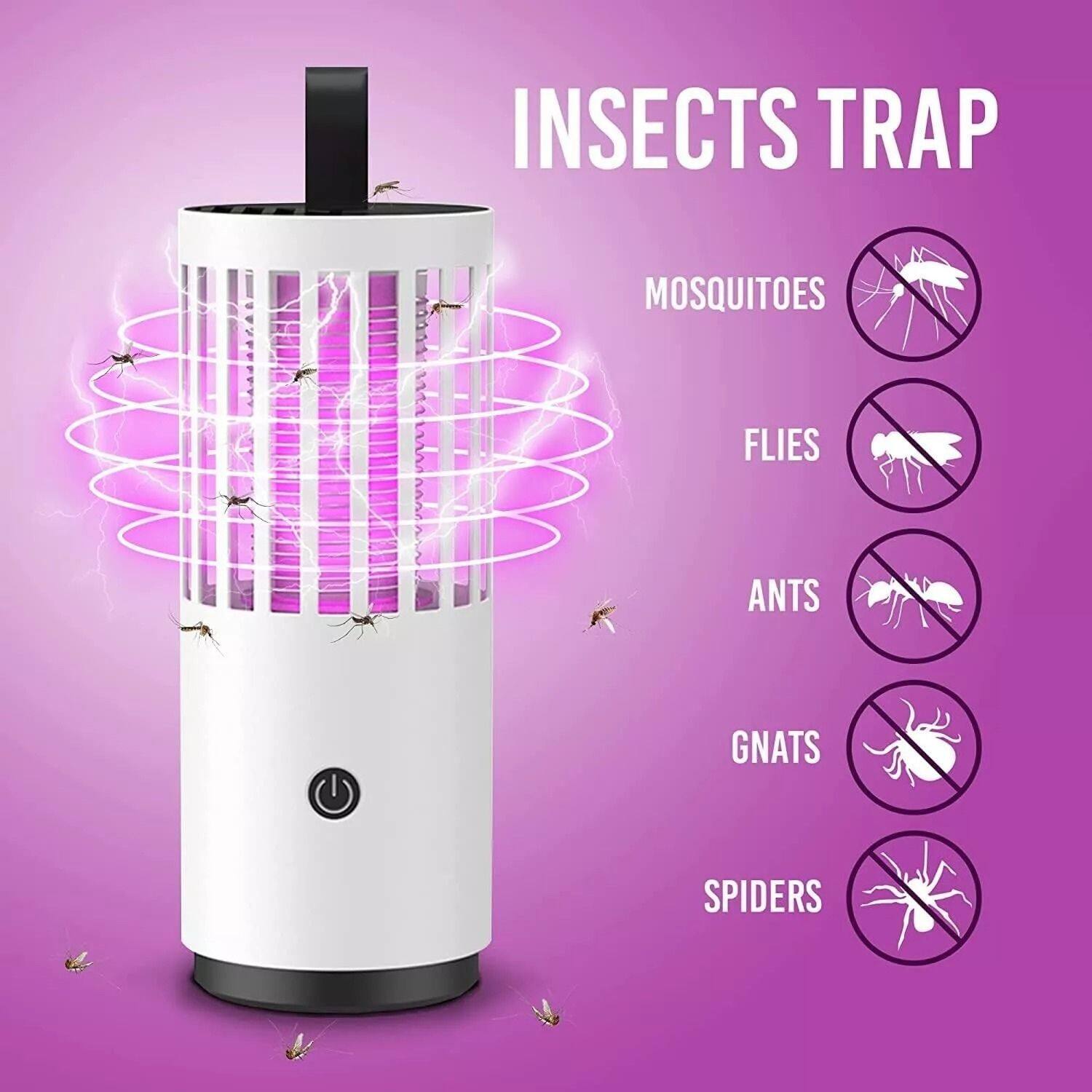 INSECTS TRAP
MOSQUITOES
FLIES
ANTS
GNATS
SPIDERS