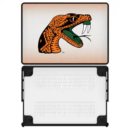 Front. Keyscaper - Florida A&M Rattlers Linen MacBook Case - Air 13 in - Multicolor.