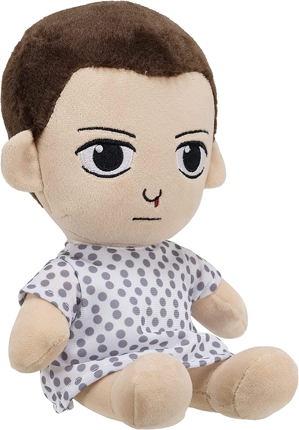 Alt View 2. Bandai - Stranger Things 8 Inch Stylized Plush | Eleven Season 4 - Brown.