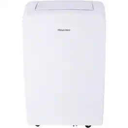 Hisense - Refurbished Excellent - 8,000 BTU Smart Portable Air Conditioner with Wi-fi and Remote Control - White