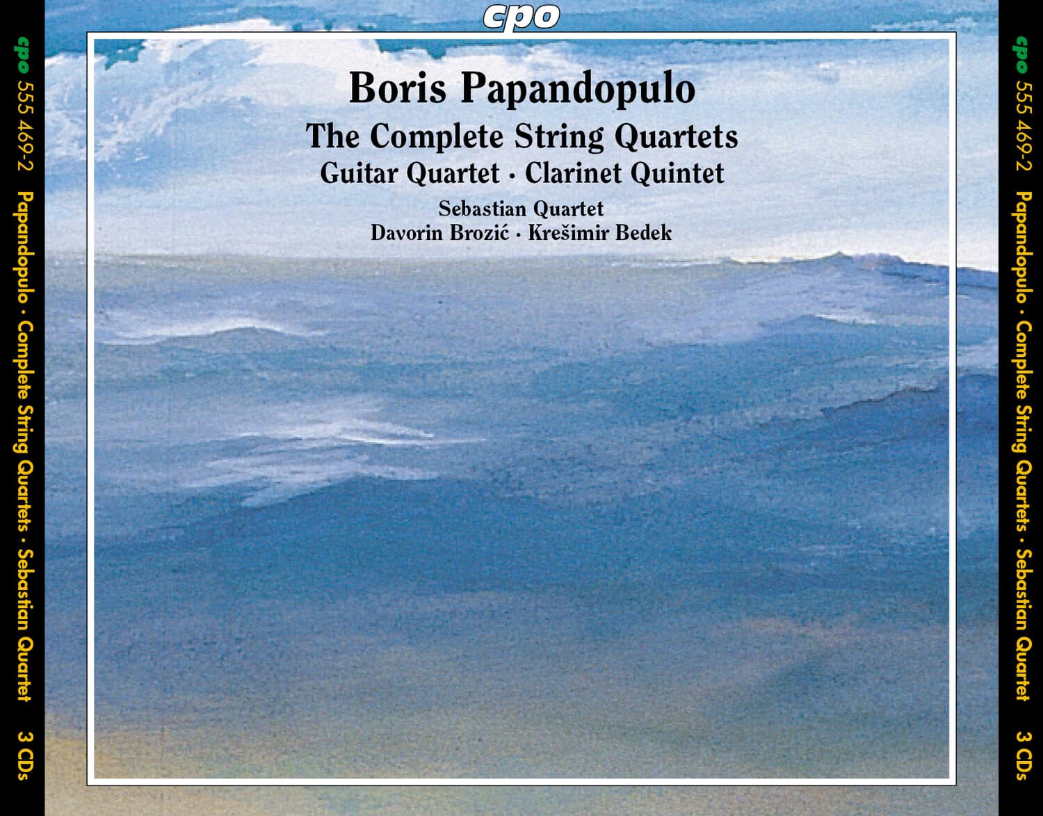 Boris Papandopulo - Papandopulo: The Complete String Quartets; Guitar Quartet; Clarinet Quartet   - COMPACT DISCS [CD] price history on PriceWatchPro