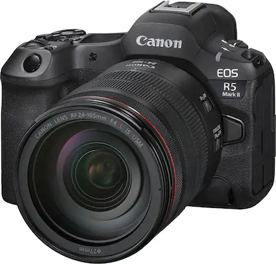 Canon EOS R5 Mark II 8K Video Mirrorless Camera with RF24 105mm F4 Canon EOS R5 Mark II 8K Video Mirrorless Camera with RF24 105mm F4