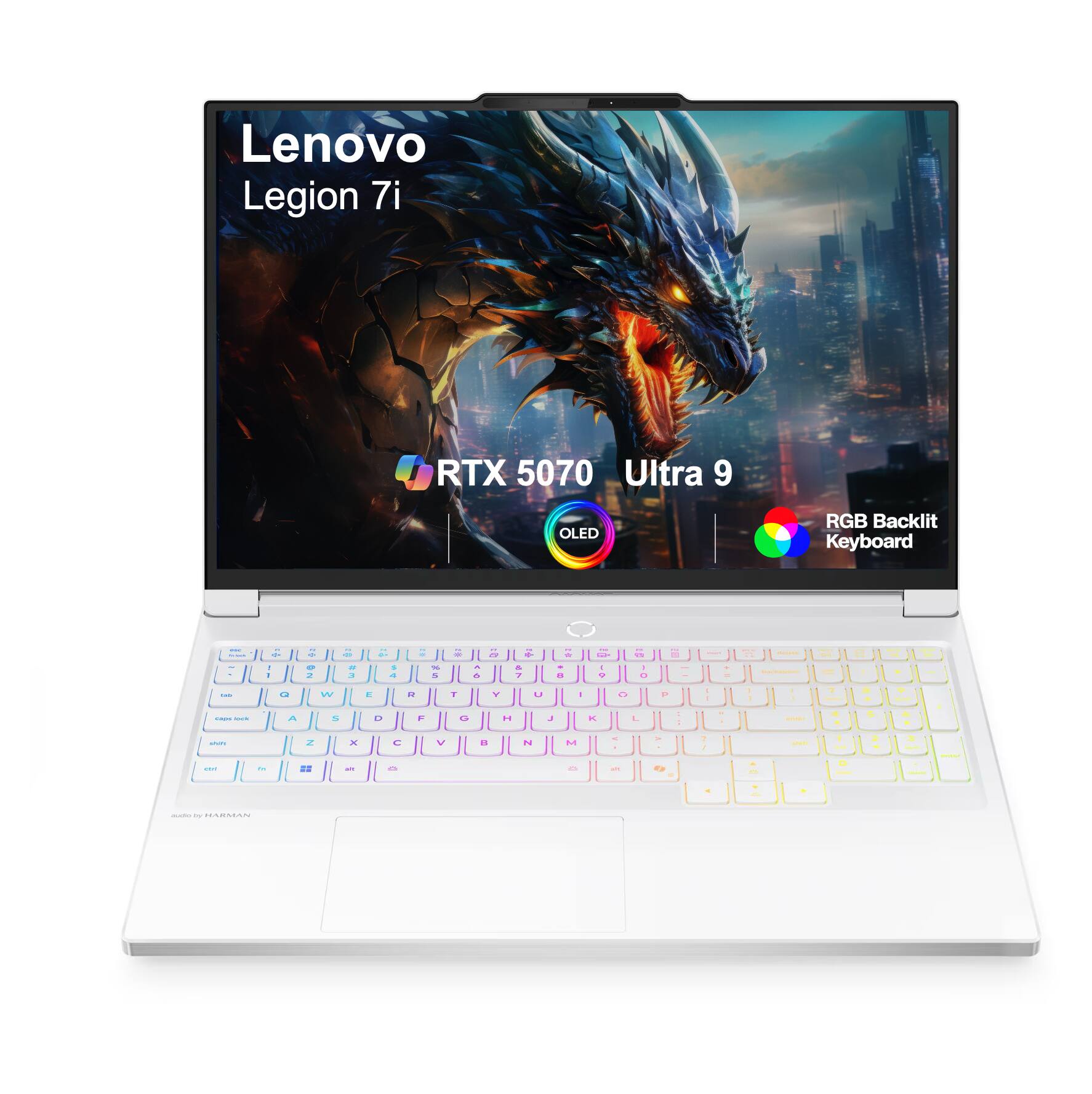 Lenovo Legion 7i RTX 5070 Ultra 9 OLED RGB Backlit Keyboard
