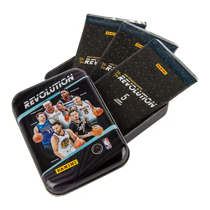 NBA TRADING REVOLUTION CARDS
'23-'24
PER PACK 5
VOL. 1
OKLAHOMA CITY
THUNDER
15
JAMES HARDEN
77
30
PANINI