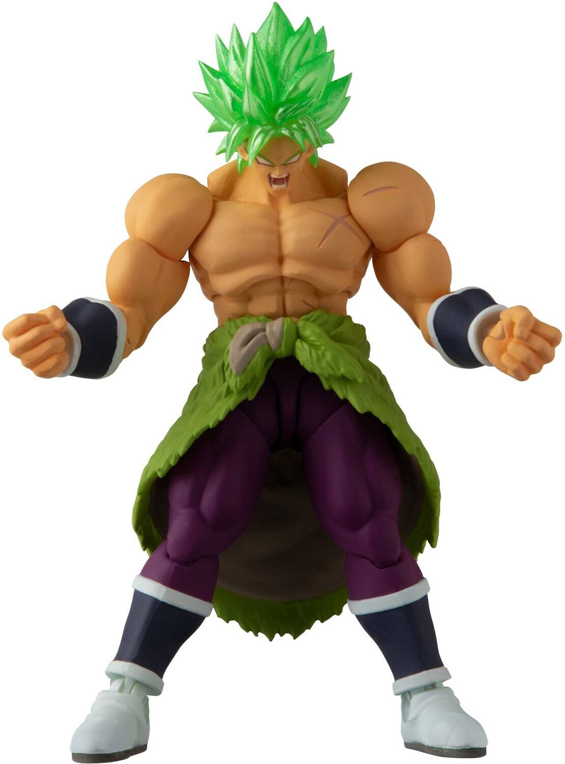 Alt View 3. Bandai - Bandai - Dragon Ball Super - Evolve - 5" Super Saiyan Broly Action Figure   - Collectibles - Multicolor.