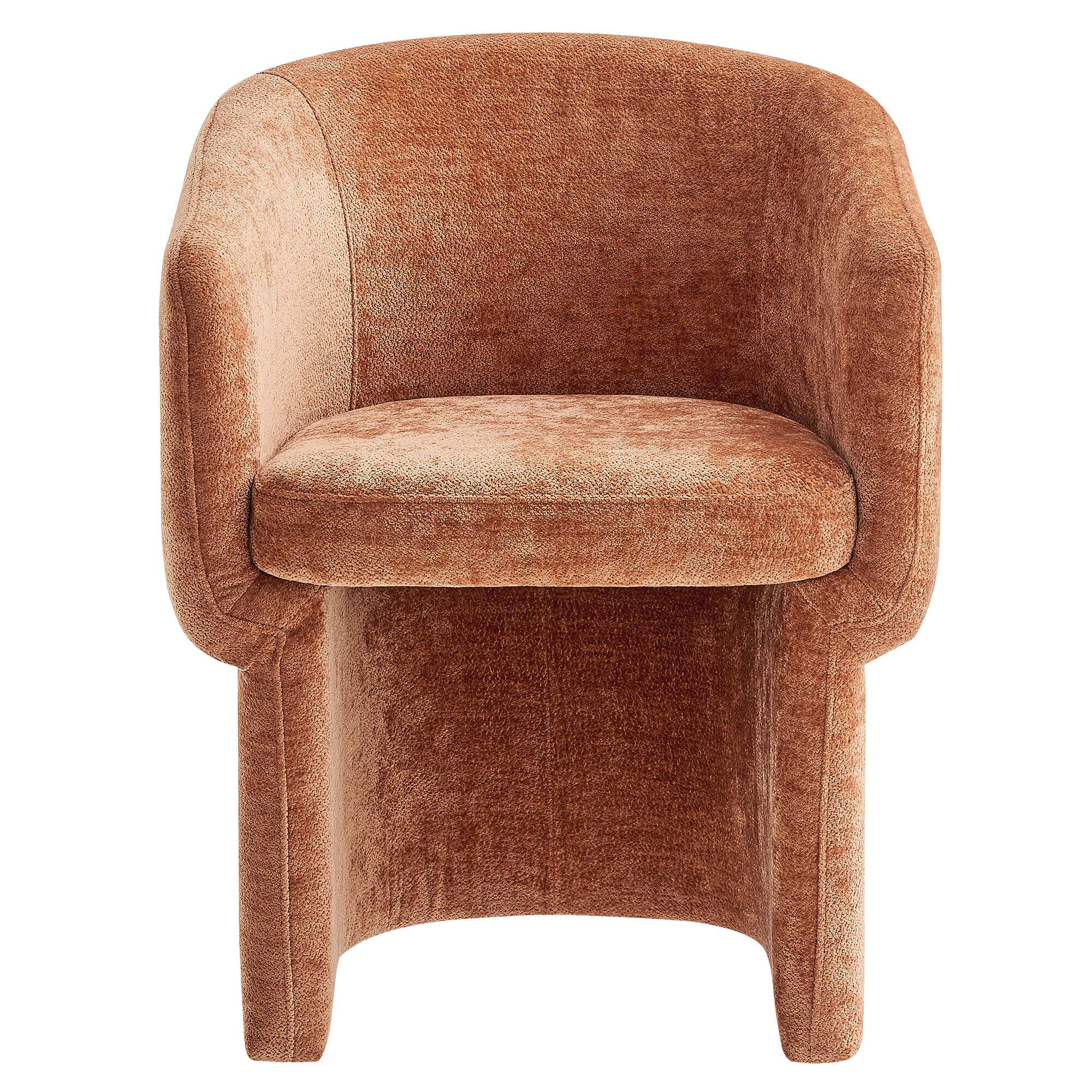 Alt View 5. Modway - Verity Barrel Back Dining Armchair - Rust.