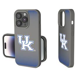 Keyscaper - NCAA - Kentucky Wildcats Linen Logo iPhone Soft Touch Case - 14 - Gray