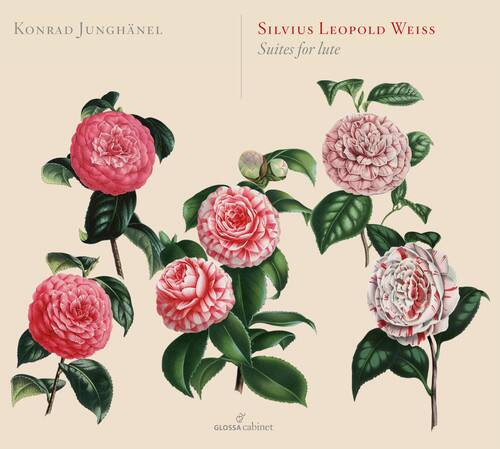 Konrad Jungnäel  
Silvius Leopold Weiss  
Suites for lute  
GLOSSA cabinet