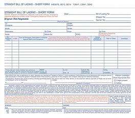 Adams - 3-Part Carbonless Bill of Lading, 8-1/2" x 7-7/16", 50 Sets/Book - Multicolor