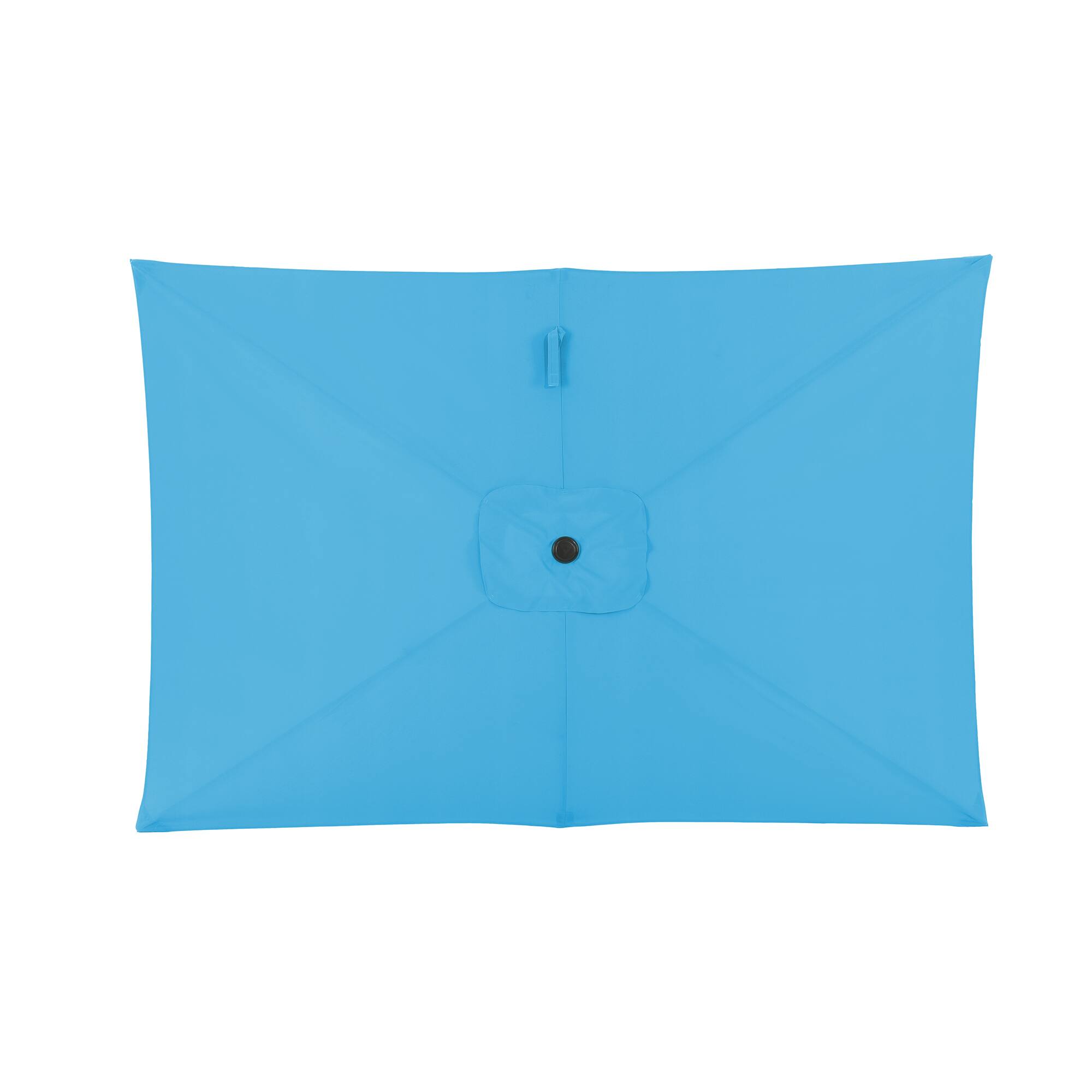 Alt View 7. Boyel Living - 10 ft. x 6.5 ft. Rectangular Market Umbrella with Waterproof and UV Resistant in Light Blue - Blue.
