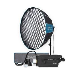 NANLITE - FS-300B Bi-Color LED Monolight with Parabolic Softbox (47in) Bundle