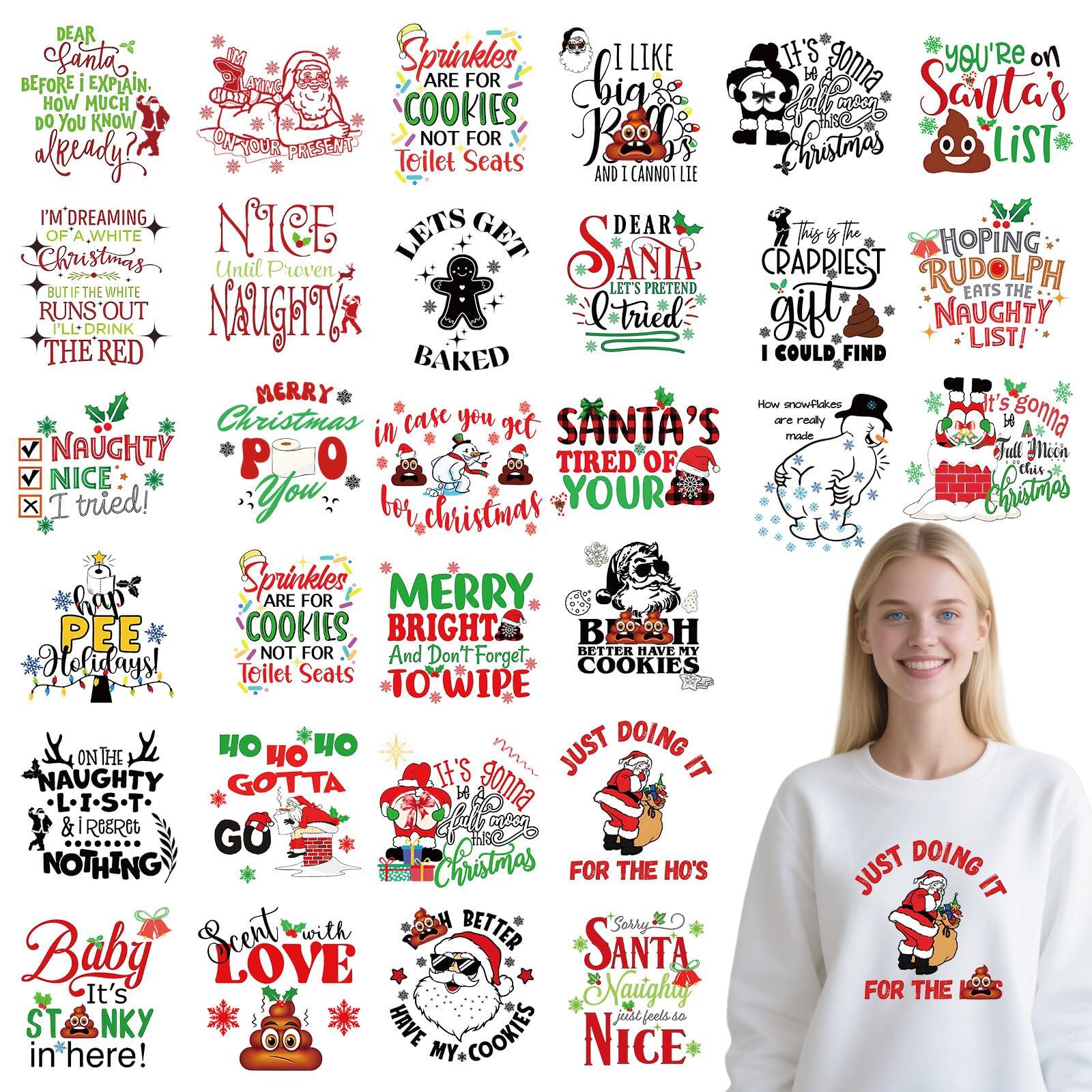 30pcs funny christmas