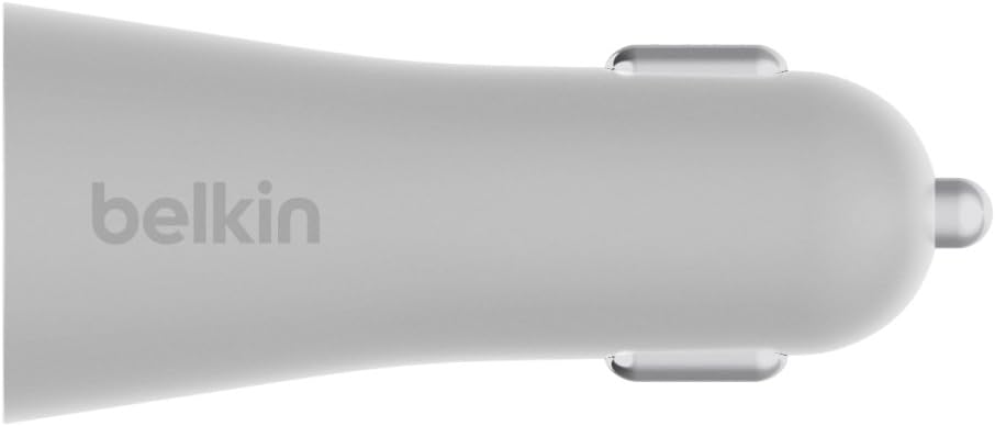 Alt View 1. Belkin - Belkin USB-C Home + Car Charge Kit White - White.