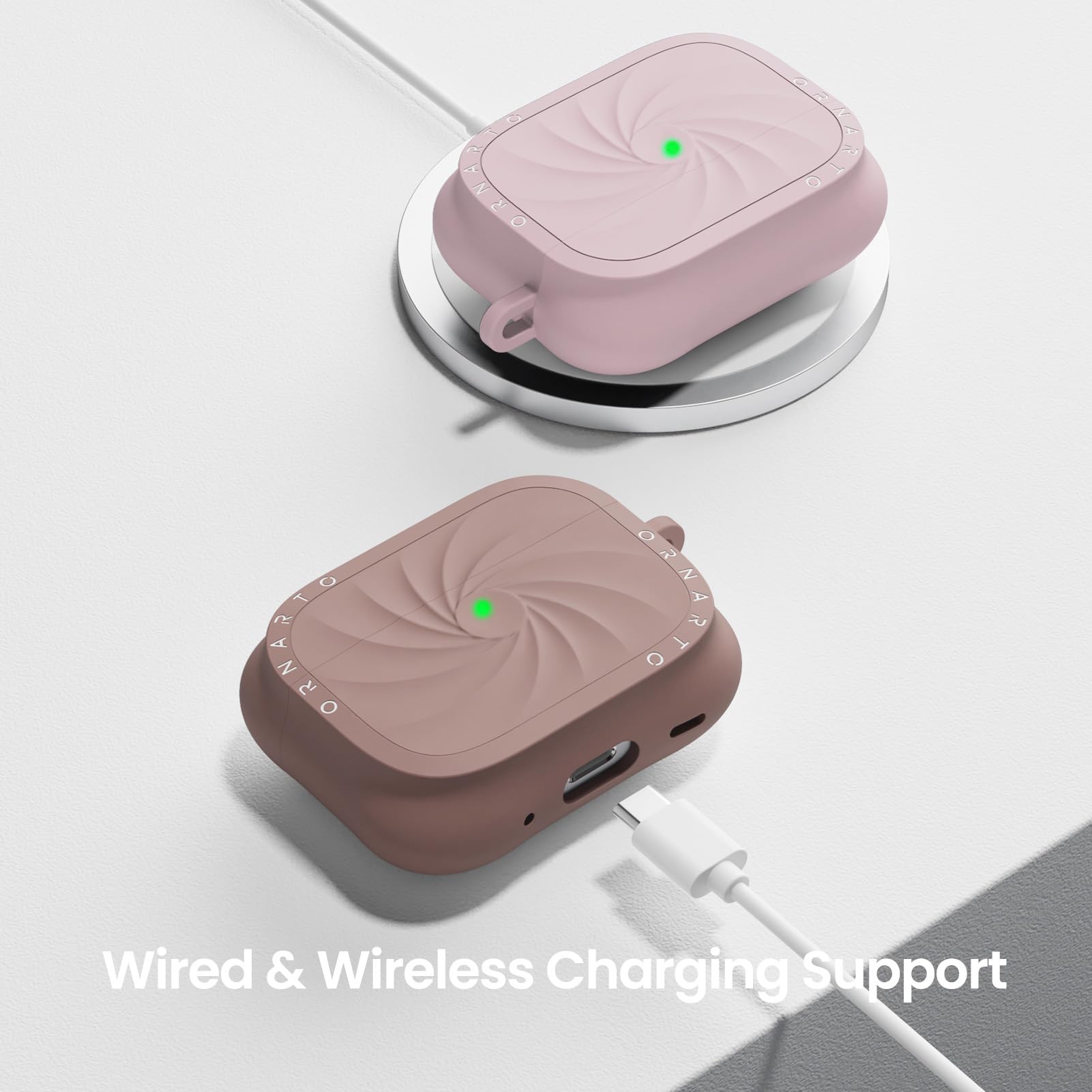 Wired & Wireless Charging Support