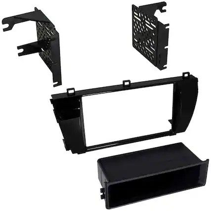 Front. American International - American International TOYK951MG 2014-2016 Toyota Corolla Dash Kit - Black.