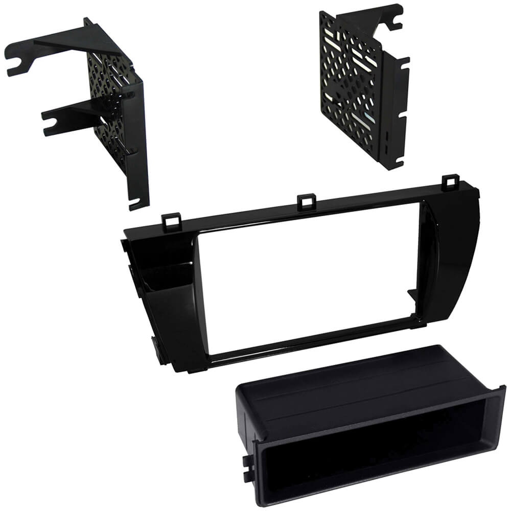 Front. American International - American International TOYK951MG 2014-2016 Toyota Corolla Dash Kit - Black.