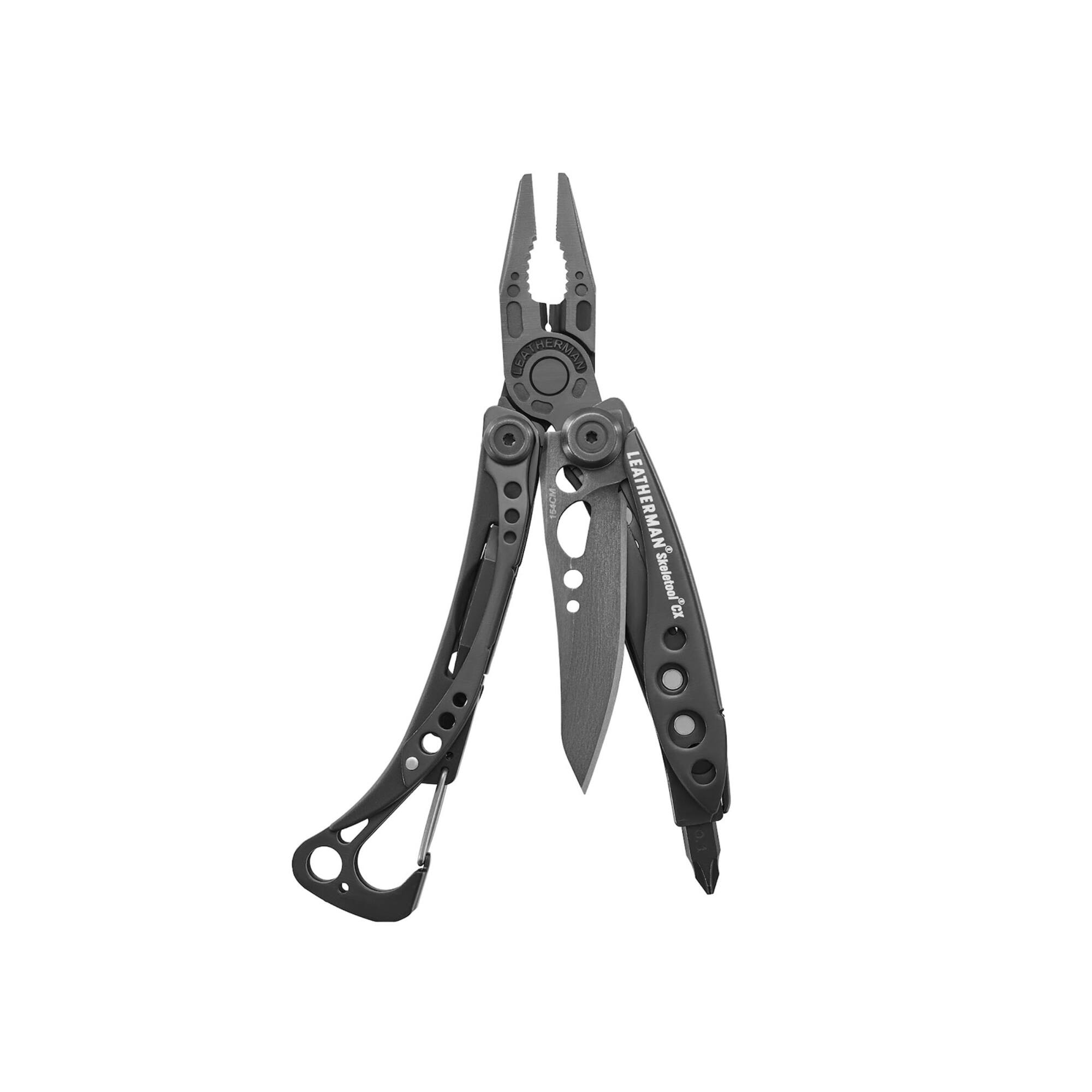 LEATHERMAN - LEATHERMAN, Skeletool CX, 7-in-1 Lightweight, Minimalist Multi-Tool for Everyday Carry (EDC) - Onyx