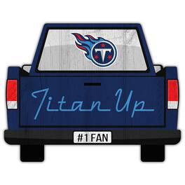 Fan Creations - Tennessee Titans 12'' x 12'' Truck Back D-cor - Multicolor