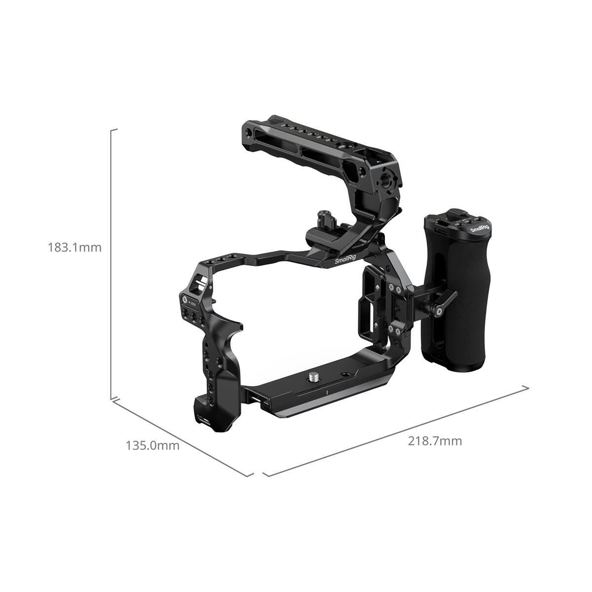 183.1mm  
SmallRig  
135.0mm  
218.7mm