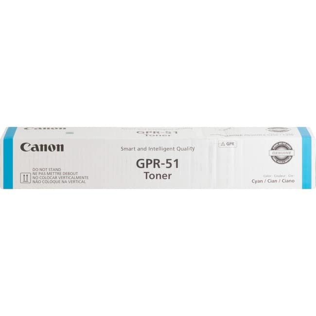 Canon - GPR-51 Original Laser Toner Cartridge - Cyan - 1 Each - 21500 Pages