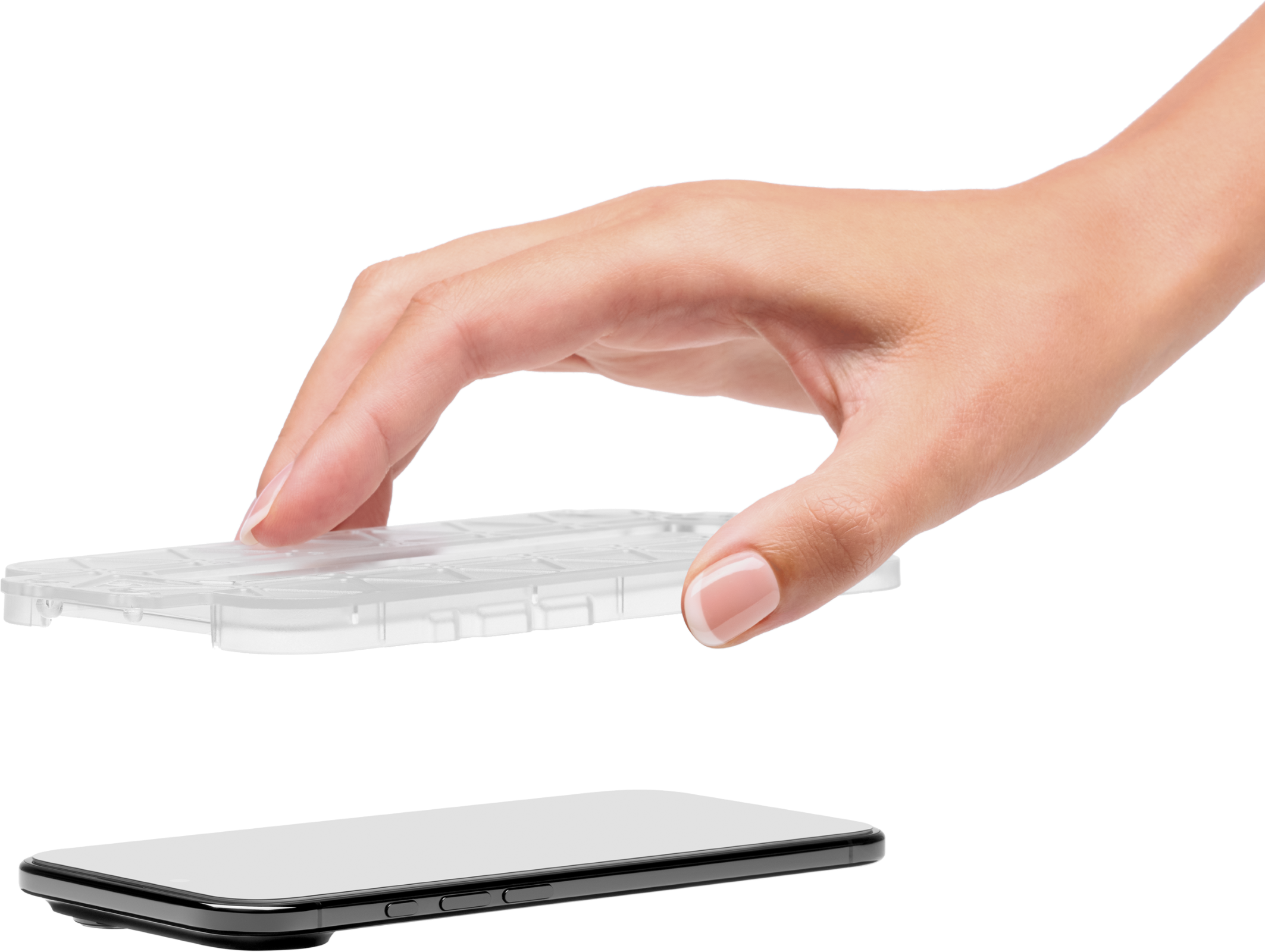 Alt View 2. dbrand - Prism Screen Protector for Apple iPhone Air - Clear.