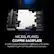 18 NICKEL-PLATED COPPER BASEPLATE
A solid copper baseplate captures and rapidly transfers heat from the GPU and memory.