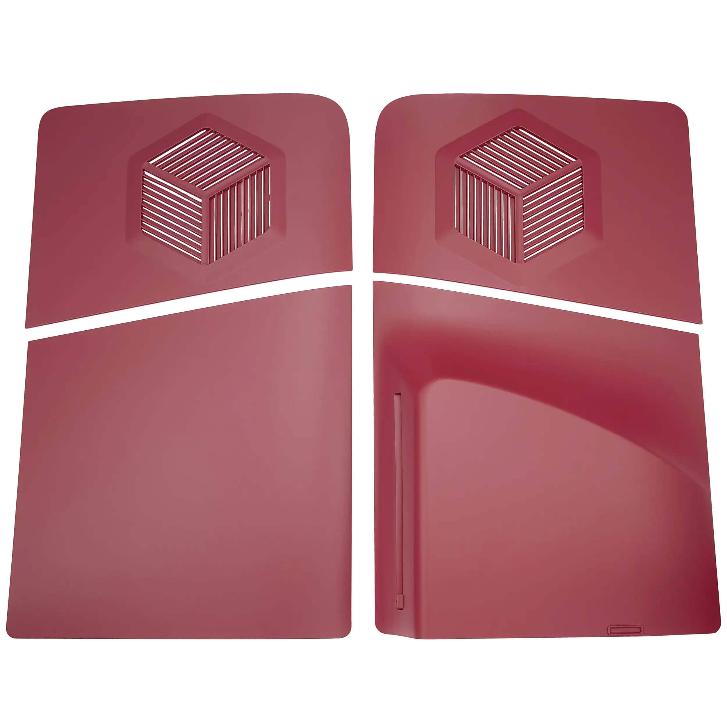 MobileSentrix - Console Shell Faceplate Covers Replacement Compatible For PlayStation 5 Pro PS5 Pro (D-006) (Disc Edition) - Rose Red