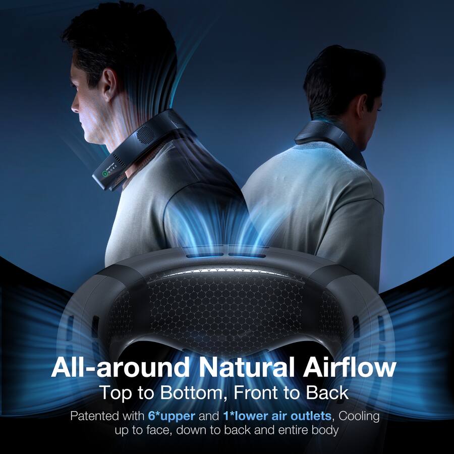 TORRAS COOLiFY Cyber Ultimate Cooling Portable Neck Fan TORRAS COOLiFY Cyber Ultimate Cooling Portable Neck Fan