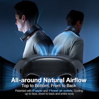 TORRAS COOLiFY Cyber Ultimate Cooling Portable Neck Fan, Cooling TORRAS COOLiFY Cyber Ultimate Cooling Portable Neck Fan, Cooling