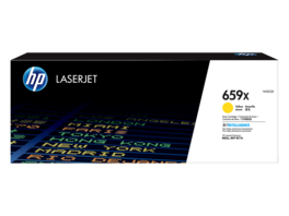HP - 659X High Yield Yellow Original LaserJet Toner Cartridge, ~29,000 pages,