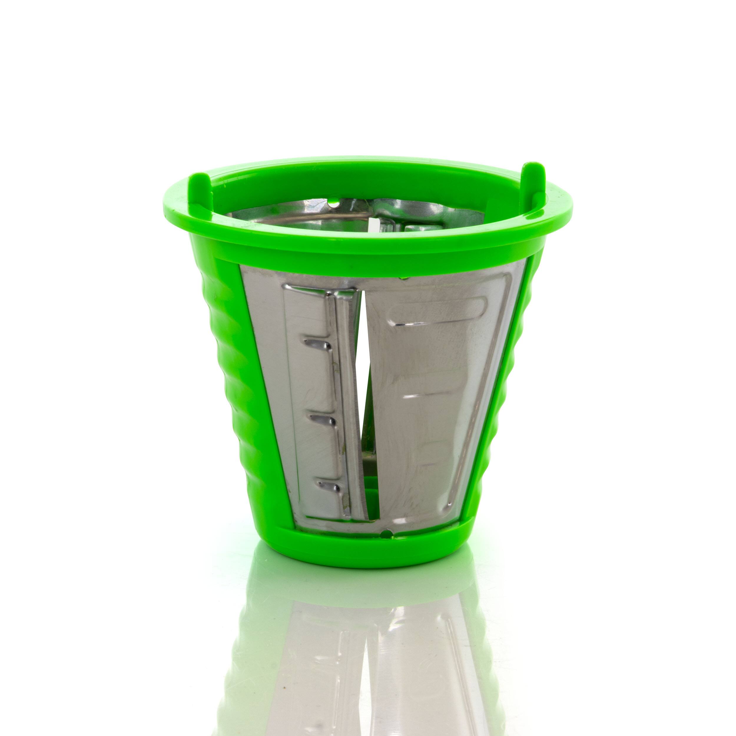 Alt View 9. MegaChef - Megachef 4 in 1 Stainless Steel Electric Salad Maker with One-Touch Control and Attachments - Silver.