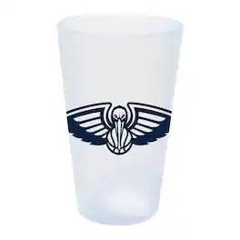 WinCraft - New Orleans Pelicans 16oz. Icicle Silicone Pint Glass - Multicolor