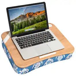 LapGear - Designer Lap Desk (Fits up to 15.6" Laptop) - Floral Block Print