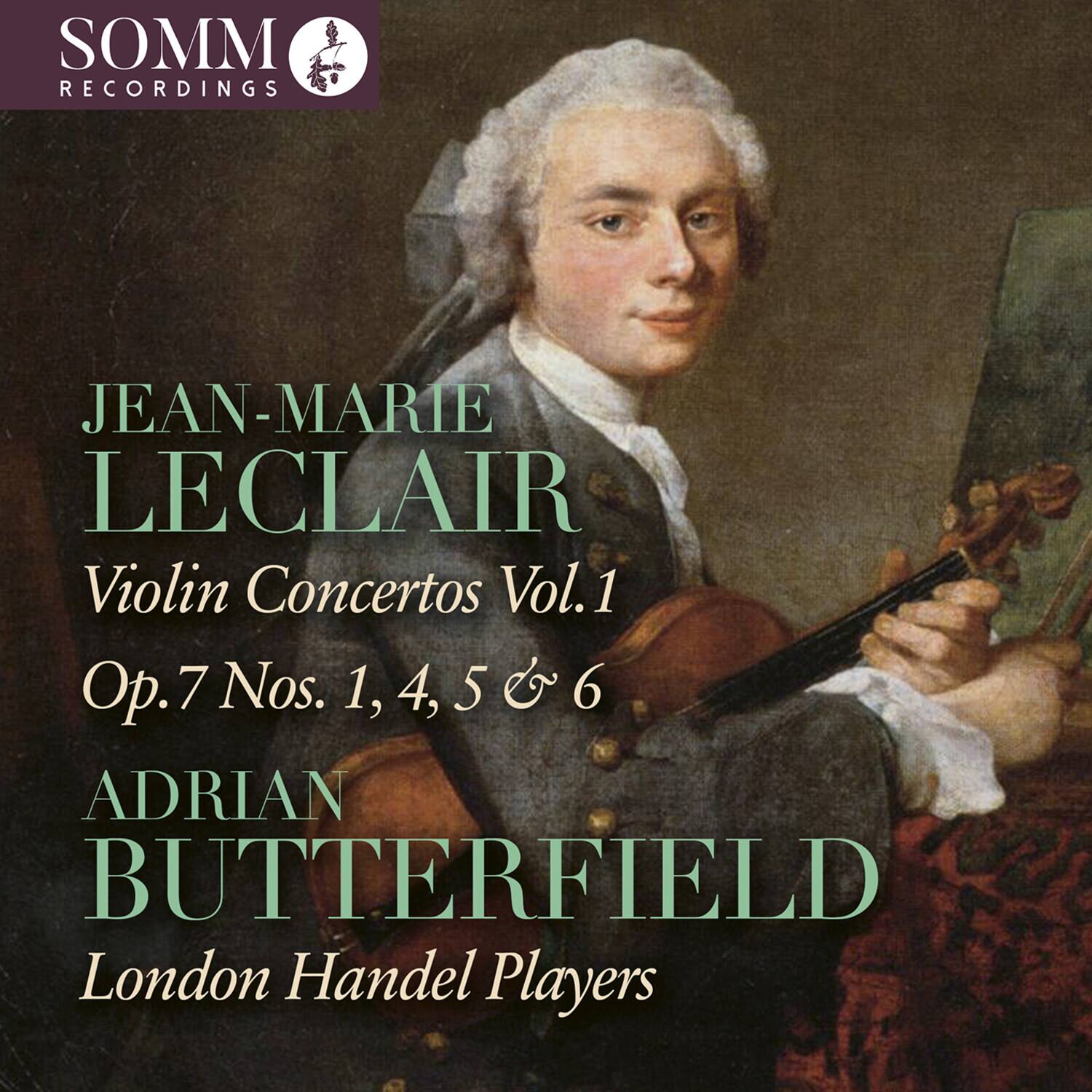 Adrian Butterfield - Jean-Marie Leclair: Violin Concertos, Vol. 1 - Op. 7, Nos. 1, 4, 5 & 6   - COMPACT DISCS [CD] price history on PriceWatchPro