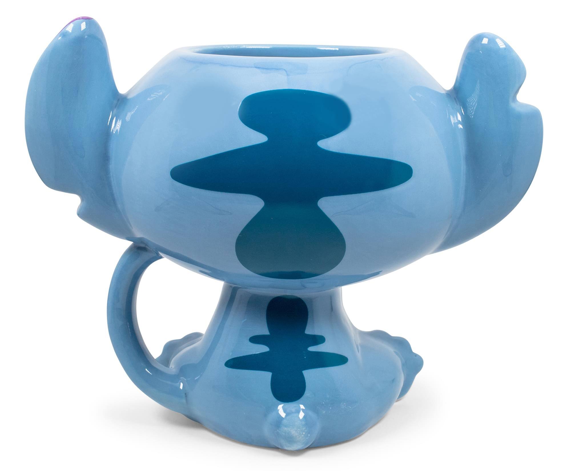 Alt View 1. Disney - Disney Lilo & Stitch 3D Ceramic Coffee Mug | Holds 15 Ounces - Blue.