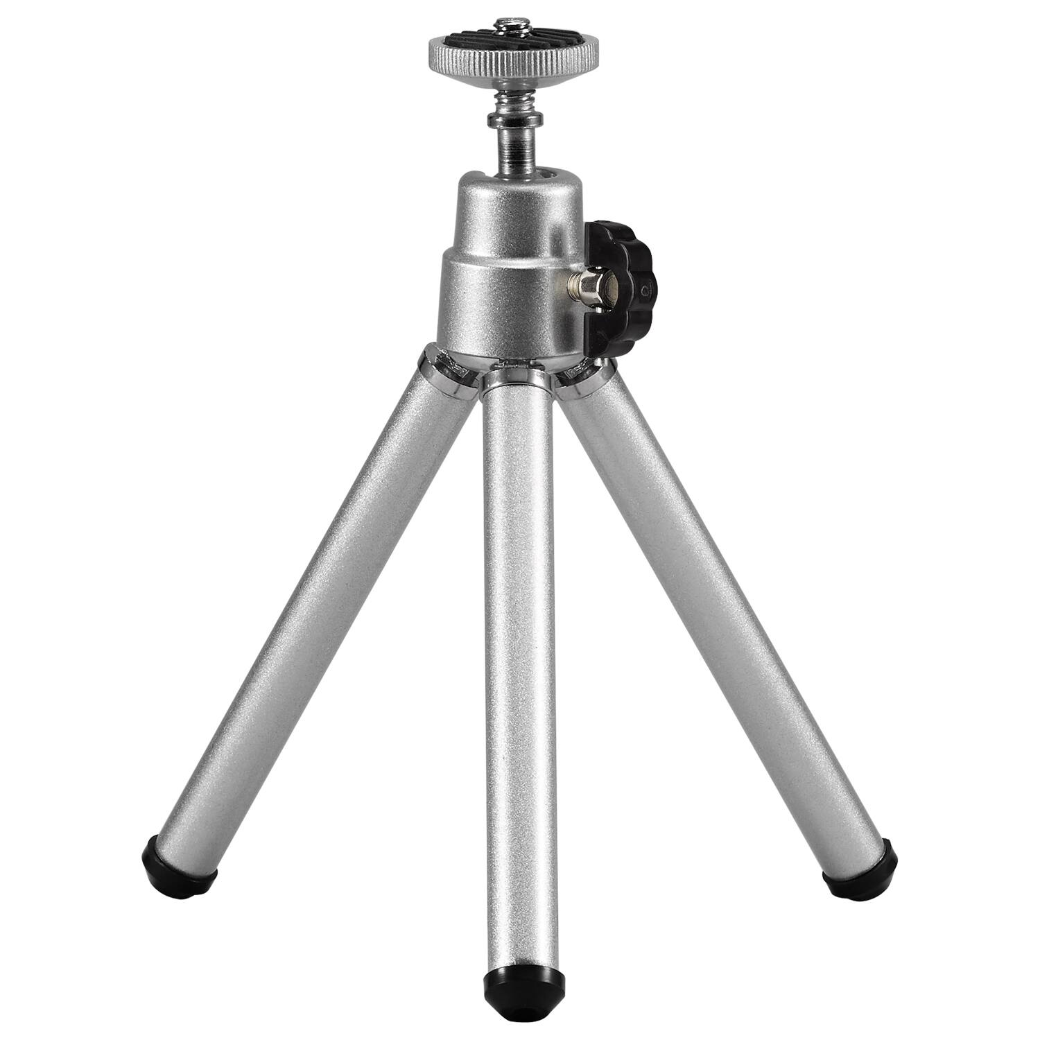 Front. GPX - GPX Phone Tripod with 2-Section Legs and Ball Head, TPD067S.