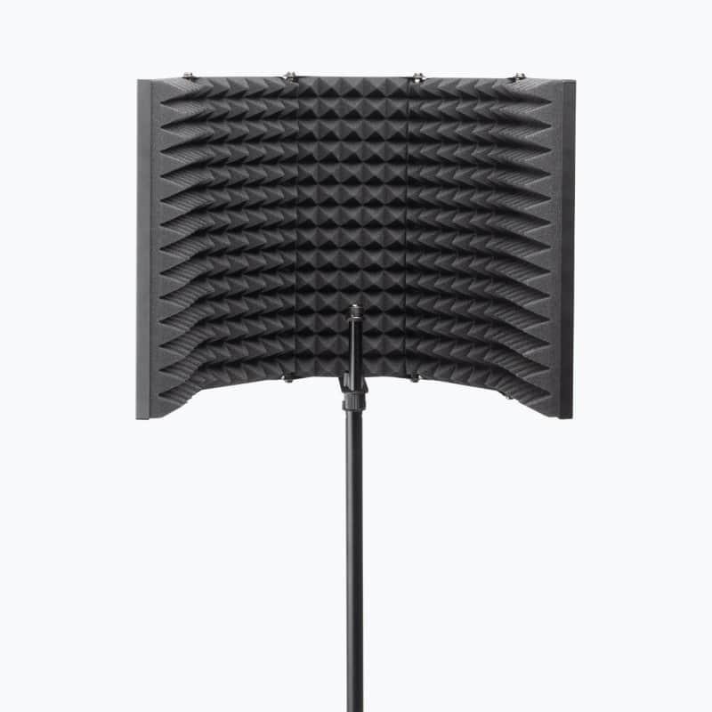 On Stage Stands - On-Stage ASMS3000 Isolation Shield - Black