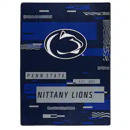 Northwest - Penn State Nittany Lions 50" x 60" Digitize Raschel Throw Blanket - Navy