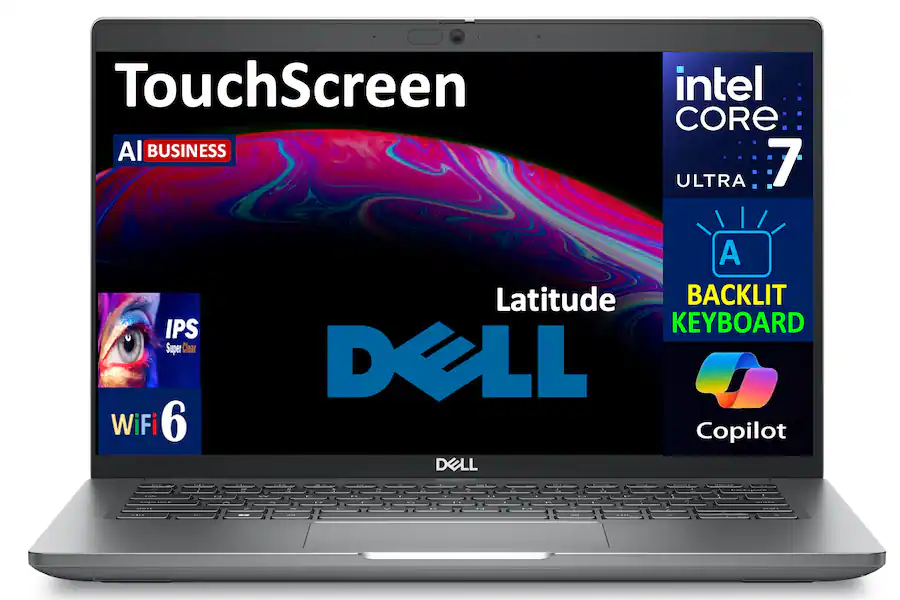 Dell Upgraded Latitude 5450 Laptop 14.0 FHD (Intel Ultra 7 155U, 16GB ...