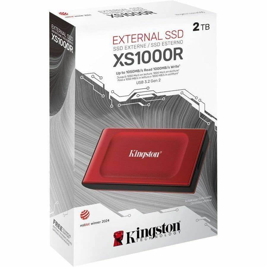 Kingston XS1000 2TB 外付けSSD USB 3.2 Gen 2 Amazon.com: Kingston XS1000 2TB SSD | Pocket-Sized | USB 3.2 Gen 2