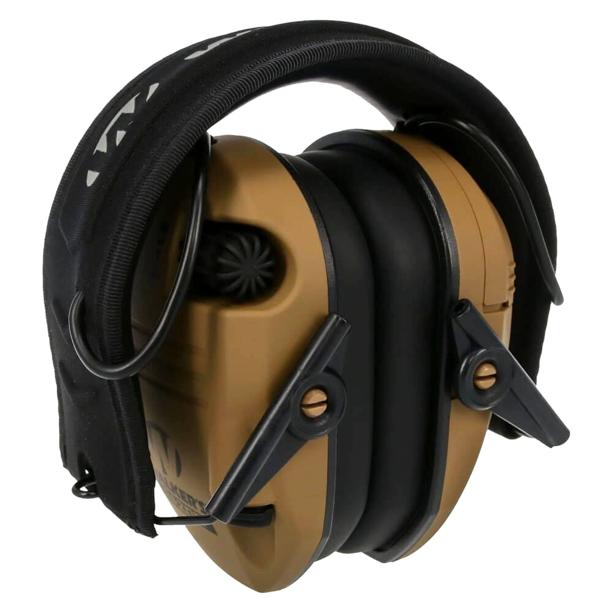 Alt View 3. Walkers - Walker's Razor Slim Electronic Muffs (Battle Brown) - Brown.
