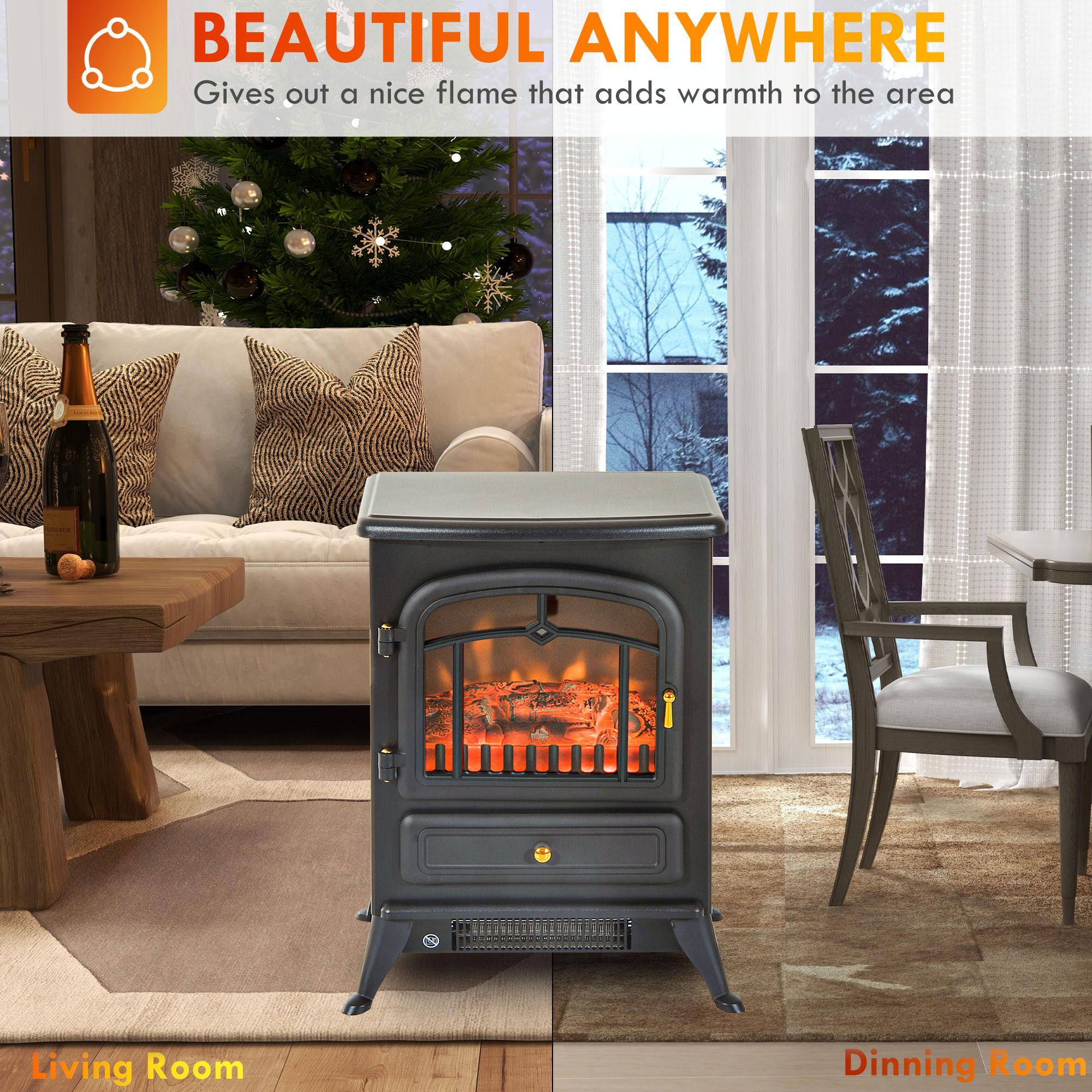 BEAUTIFUL ANYWHERE  
Gives out a nice flame that adds warmth to the area  

Living Room  
Dining Room