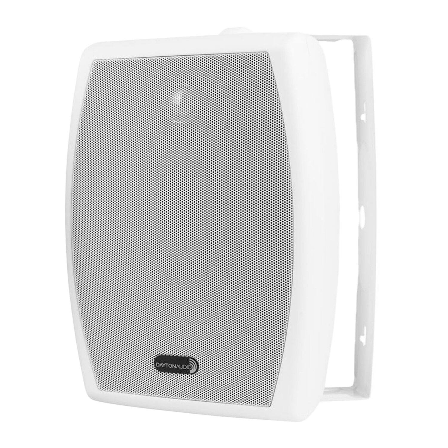 Alt View 3. Dayton Audio - IO-Series IO655 Indoor/Outdoor Speaker Set 6.5" Woofers, 70V Multi-Taps, 8 Ohms, 2 Count - White.